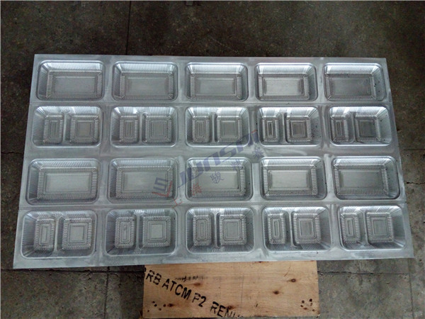 快餐盒吸塑機(jī)模具